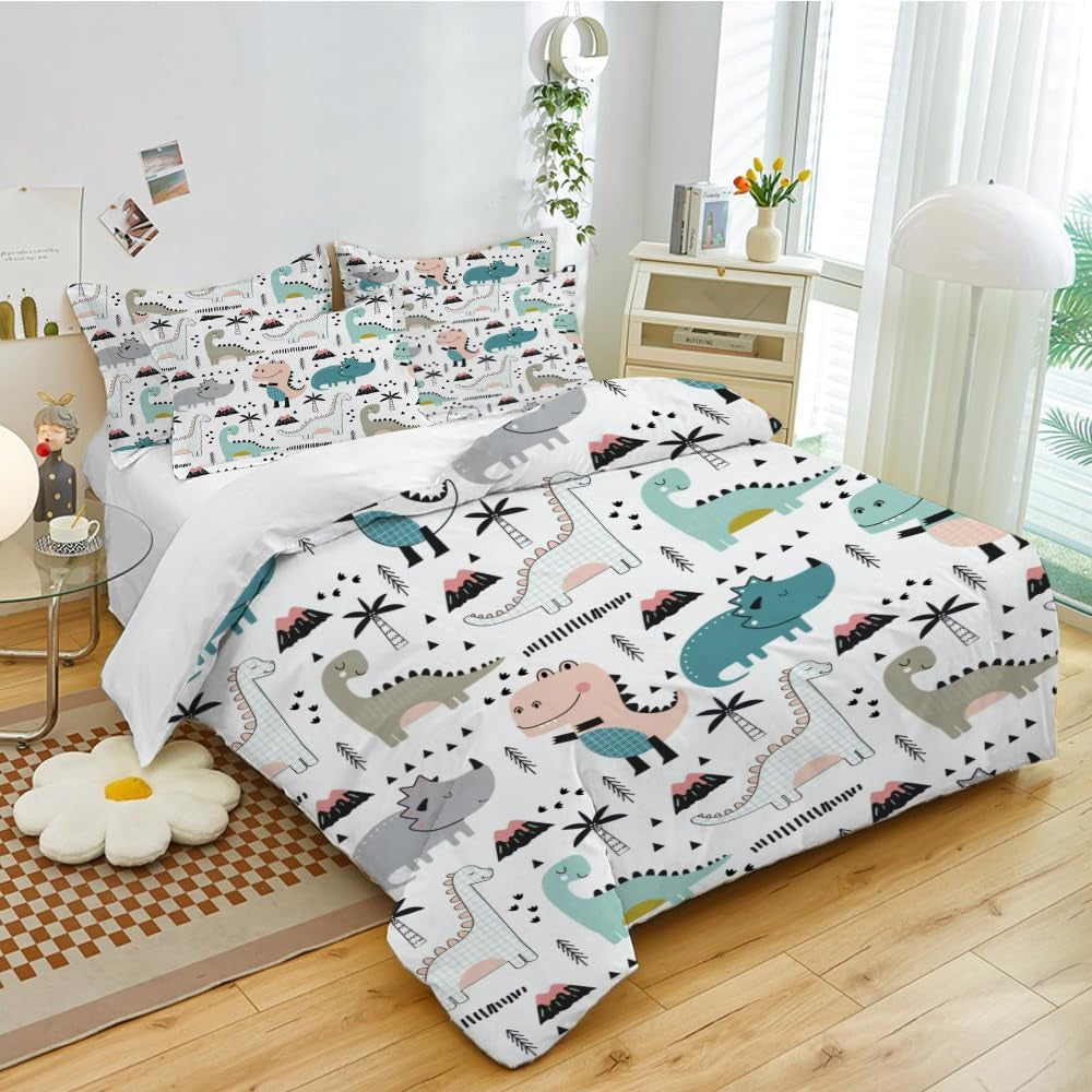 Beddengoed voor kinderen, Dinosaurus Beddengoed - kinderen Naty Shop