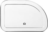 Rollende broodmand/Brilliant Steel (inclusief zijpanelen) Naty Shop voedselopbergdozen