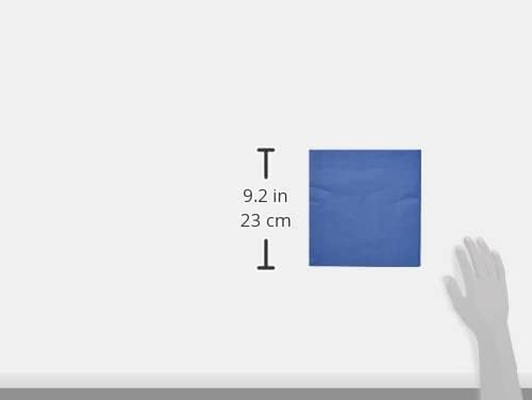 SER4230239 Servet 40 X 40, 2-laags, 1/4-vouw, 100 servetten, 2-laags, gladde rand, blauw
