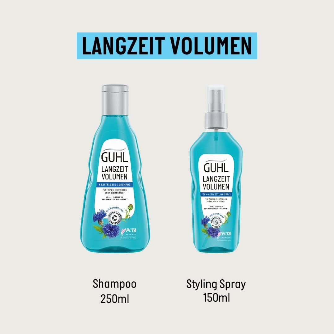Guhl Lange Termijn Volume Shampoo - 250 ml Naty Shop