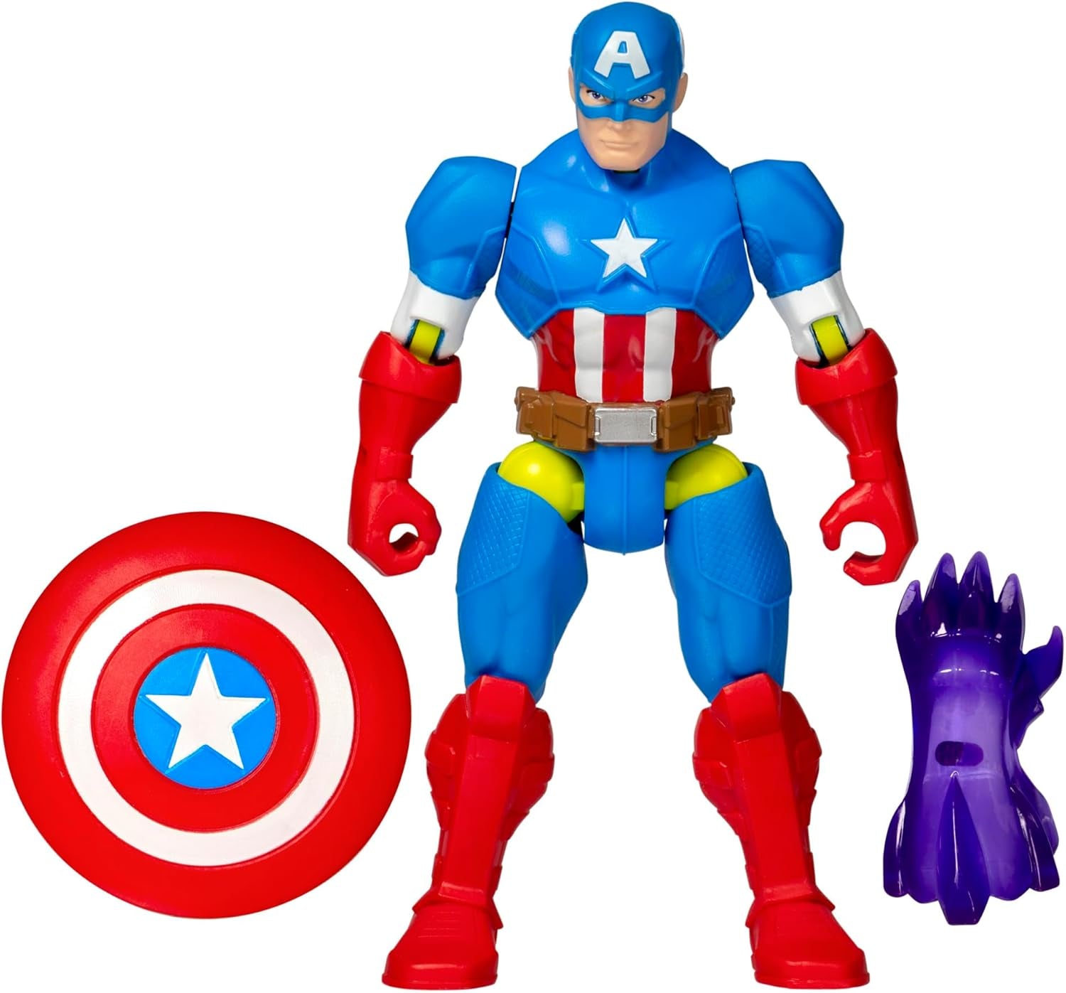 Mixmashers Marvel Captain America Avengers Mix-and-Match actiefiguur en accessoires Actiefiguren Naty Shop Captain America