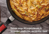 Woll Nowo Titanium platte pan - Inductie, 5 Cm hoogte, afneembare handgreep - voor alle soorten kookplaten, Gegoten aluminium, antiaanbaklaag Potten en pannen Naty Shop