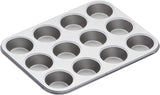 Kitchen Craft Muffin-bakplaat, antiaanbaklaag, biedt plaats aan 12 muffins, 35 cm x 27 cm Naty Shop bakpannen en dienbladen