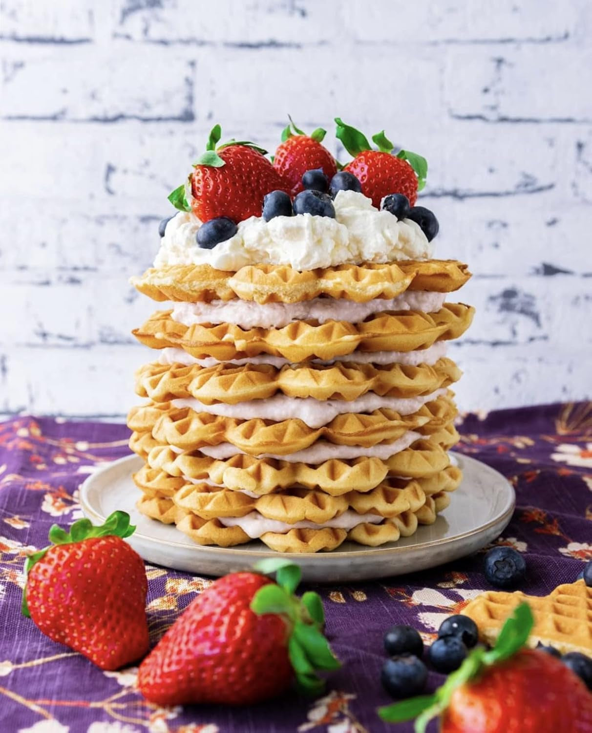 RUF Waffel-Mix, Großpackung, Grundmischung Zur Herstellung Von Waffeln Im Waffeleisen, Für Großküchen, Kantinen, Hotels en Restaurants, 1 X 2500G Mix voor bakken en koken Naty Shop