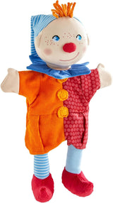 HABA Kasper handpop – Vanaf 18 maanden, Wasbaar op 30°C, Ideaal voor poppen- en rollenspel, poppentheater – 2011866001