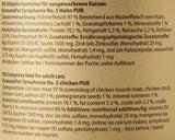 GranataPet Symphony No. 5 Pure Chicken, graan- en suikervrij kattenvoer, filets in natuurlijke gelei, delicaat nat kattenvoer, 6 x 200 g