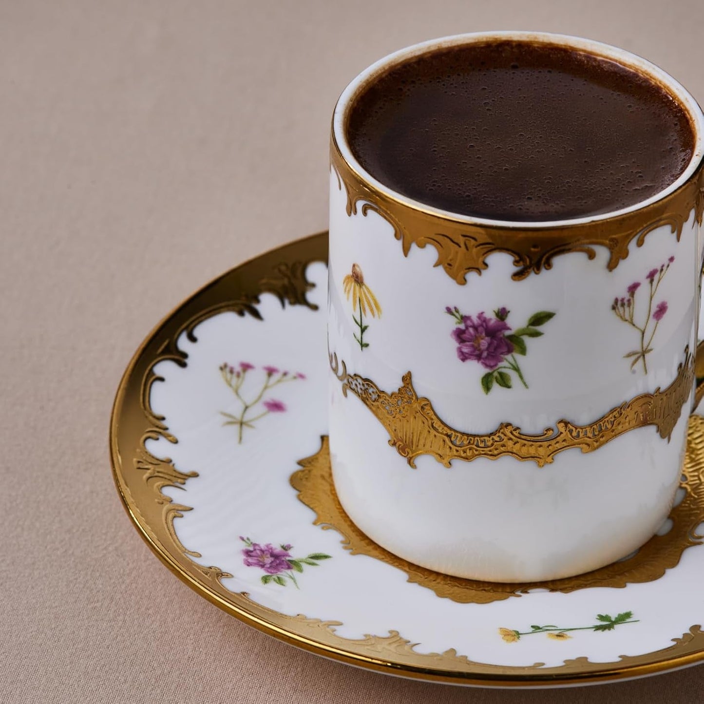 Karaca Bidter koffie voor 6 personen, veelkleurig