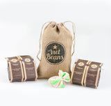 Kaffee Gift für Kaffeeliebhaber - Kaffeesack Jute - Vier Sorten exotischer Kaffee im Jutesack - Weihnachten Geschenkidee - Geschenk voor Kaffeetrinker - Ganze Bohne