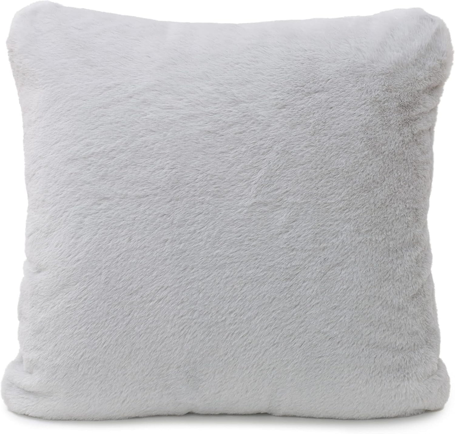 Gözze - Comfortabele kussensloop, Merino Feeling, 50X50 Cm - Donkergroen Bedden en dekens Besuche den Gözze-Store zilver