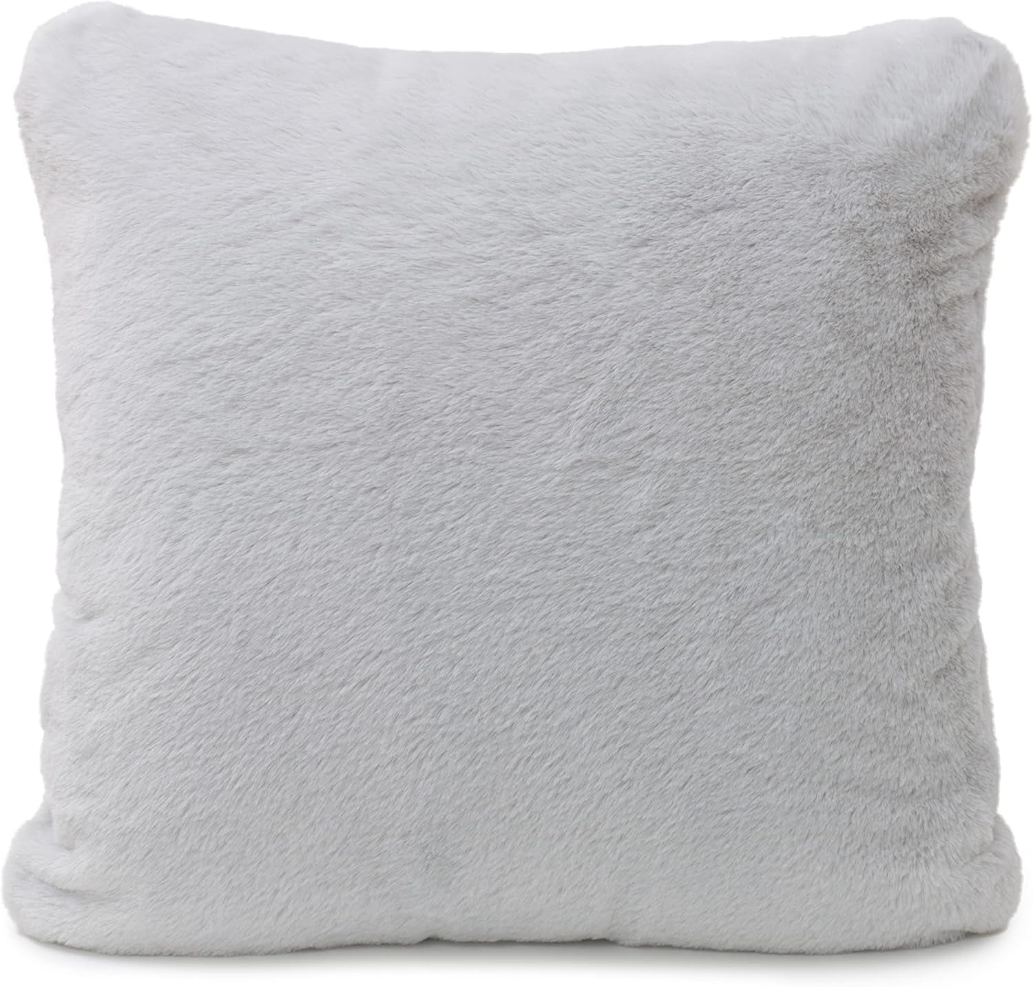 Gözze - Comfortabele kussensloop, Merino Feeling, 50X50 Cm - Donkergroen Bedden en dekens Besuche den Gözze-Store zilver
