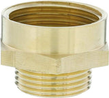 Gardena messing draadnippel: Messing connector voor aansluiting aan beide zijden, b.v. naar pompen, pijpdraad 26,5 mm (G 3/4 inch) (7260-20)