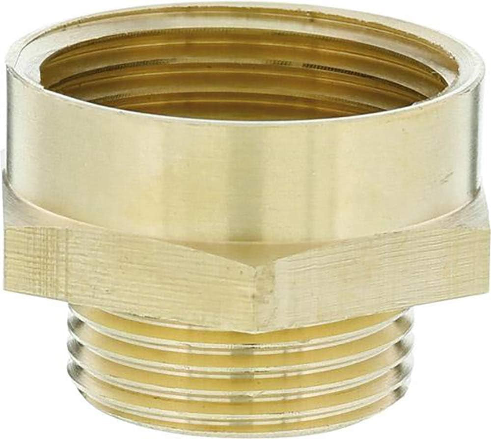 Gardena messing draadnippel: Messing connector voor aansluiting aan beide zijden, b.v. naar pompen, pijpdraad 26,5 mm (G 3/4 inch) (7260-20)
