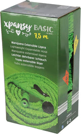 C2607A Slang Basic – Verlengbare slang met waterdruk, groen, 7,5 meter