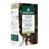 Permanente haarverfgel 6N donkerblond - 170 ml I Ammoniakvrij, 100% dekking van grijs haar I Getest op gevoelige huid, met 8 plantenextracten Haarverf Naty Shop 5N Licht kastanje