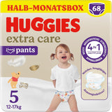 Huggies Extra Care Broekjes Disney Design Maat 5 68 Luiers (2x34) Doos van halve maand