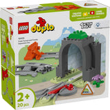 LEGO DUPLO Stadsspoortunnel en -rails - Uitbreidingsset, cadeau voor peuters, stimuleert de behendigheid, speelset voor autofans van 2 jaar oud, creatief leerspeelgoed 10425 Bouwsets Bekijk de LEGO-Store