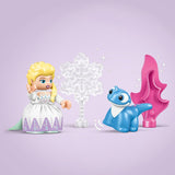 LEGO DUPLO | Disney ELSA en Bruni in het Betoverde Bos, IJskoningin, speelgoed met 4 figuren voor 2-jarigen, kleutercadeau voor meisjes en jongens vanaf 2 jaar, gebaseerd op Frozen 2 10418 Bouwsets Beuche in LEGO-Store