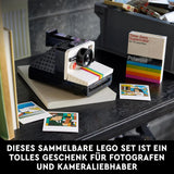 LEGO Ideas Polaroid Onestep SX-70 cameraset voor volwassenen, verzamelobject met authentieke details, creatieve activiteit, fotografiecadeaus voor vrouwen, mannen, hem, haar en tieners 21345 Bouwsets Besuche in LEGO-Store