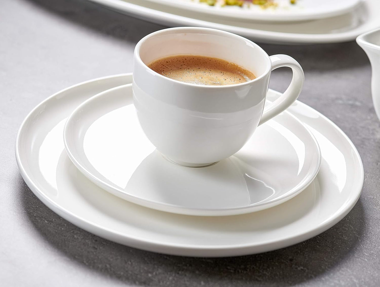 Ritzenhoff & Breker Skagen koffieservies, 18-delig, wit