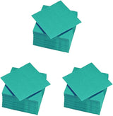 - Tex Touch papieren servetten - Roze kleur - Fsc®-gecertificeerde servetten - Recyclebaar en biologisch afbreekbaar - Pak van 50 roze servetten maat 24 X 24 Cm