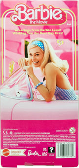 Barbie pop de filmpop in roze en witte jurk en madeliefjeketting Margot Robbie verzamelspeelgoed voor 3 jaar oud HPJ96