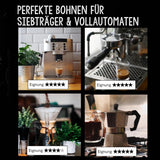 - Kaffeebohnen 2kg - Extra langzame geröstet - wenig Säure und Bitterstoffe - Barista-Qualität - Finest Cream - Beste Espresso für Fullyautomaten - 4 x 500 g