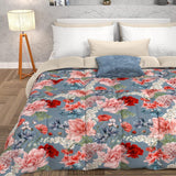 PETTI Artigiani Italiani - Winterquilt, Winterquilt, Eenvoudige quilt, Dubbelzijdig, Monocolor en digitaal printen, 100% hypoallergene microvezel, Made in Italy