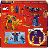 LEGO NINJAGO Arins Strijdmecha, Ninjaspeelgoed voor kinderen vanaf 4 jaar Met figuren Incl. Arin met mini-katana, actiefiguren en mechs, klein cadeautje voor jongens en meisjes 71804 Bouwsets Besuche den LEGO-Store