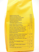 Dialsi stervormige pasta, glutenvrije maïs- en rijstpasta, brons gebakken, 100% Italiaanse ingrediënten, geen toevoegingen, kookt in 8-9 minuten, verpakking van 300 g