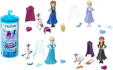 Mattel Disney Frozen Ice Reveal Squishy Ice Gel Doll en 6 verrassingen, inclusief Friends-figuur en accessoires (poppen kunnen variëren) HRN77 Naty Shop Dolls Snow Color Reveal Dolls
