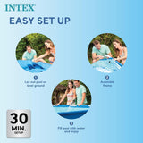 Intex 28271NP - Rechthoekig bovengronds zwembad met frame, 2282 l, staal en PVC, blauw, 260x160x65 cm