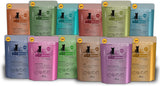 Catz Finefood Classic Collection Mixed Pack Nat Kattenvoer - Gourmet natvoer voor uw kat, graanvrij en suikervrij, met een hoog vleesgehalte, 24 zakjes x 85g
