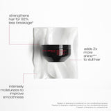 Shu Uemura, Ashita Supreme, Intensief revitaliserend haarmasker, Voor alle haartypes, Met ashitaba-extract, Voor meer glans en soepelheid, Anti-split, 200 ml Naty Shop Haarmasker