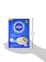Davert biologische Basmatirijst in kookzakjes, 2 zakjes, 250g