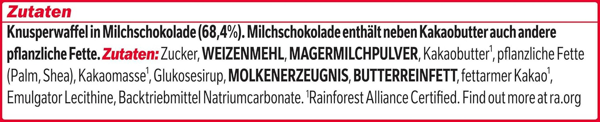 Nestlé Mini XXL chocoladerepen Melkchocolade knapperige wafelrepen 4-pack (1 x 301 g)