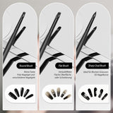 Nagel Pinsel 8 Stück Pinsel voor Gelnägel, Nageldesign Gel Pinsel Dotting Painting Line Pen voor Nagelack Gel Acryl Nagel Pinsel Nailart Kit Acryl Pinsel Fineliner Nägel Selber Machen