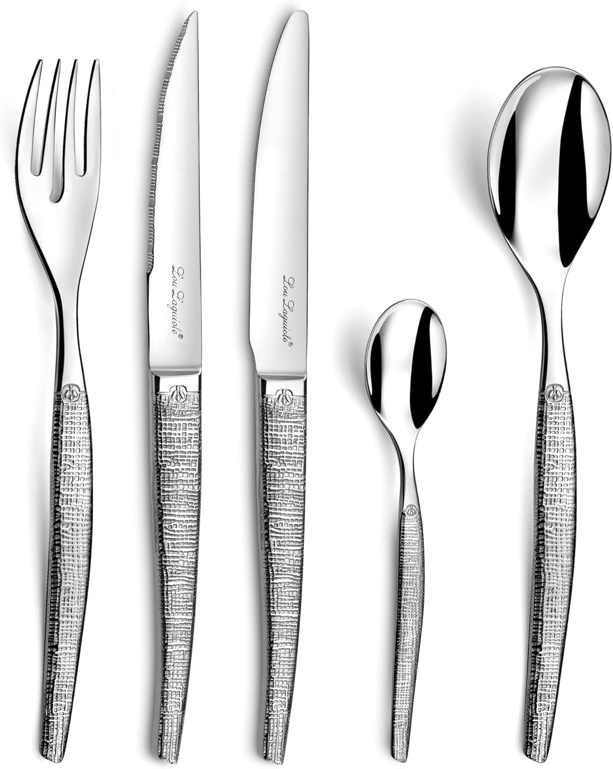 JET Bestek met glanzend design, uitzonderlijke bestekset, 30-delig Naty Shop Kitchen