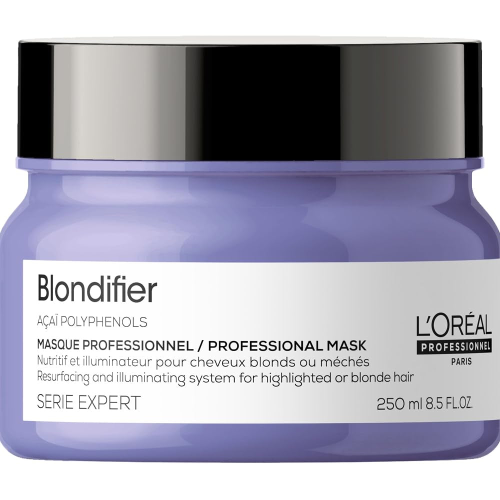 L'Oréal Professionnel | Voedend masker voor blond en geblondeerd haar, Açai-fruitextract, Serie Expert, blondmasker Naty Shop haarmasker
