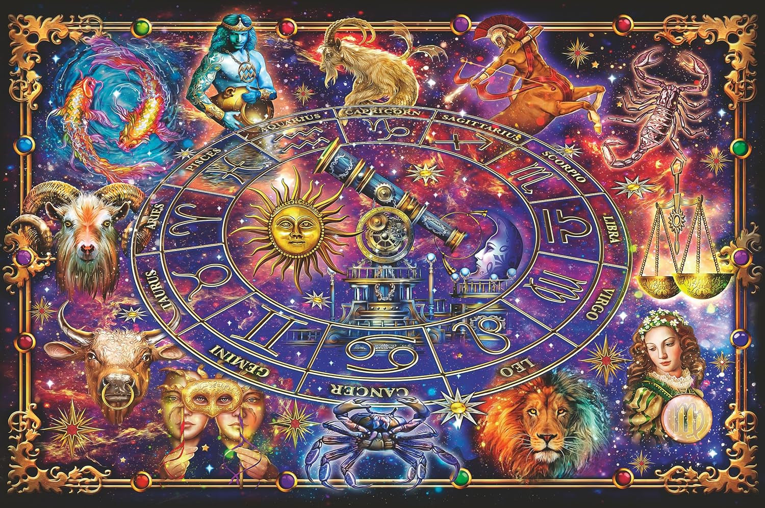 Ravensburger Puzzel 16718 - Sterrenbeelden - Puzzel 3000 stukjes voor volwassenen en kinderen vanaf 14 jaar Puzzel Naty Shop Standaard titel