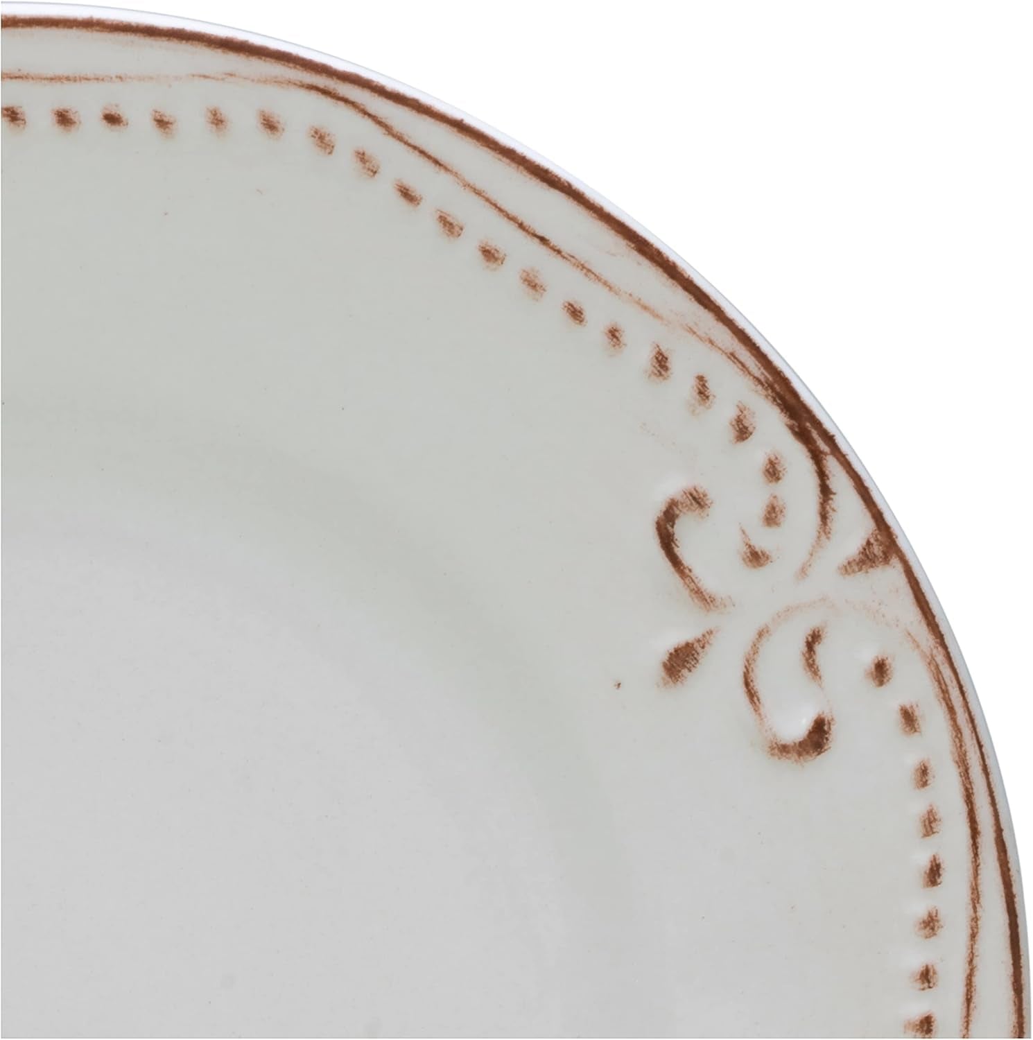 CreaTable, 23601, Romantic Vintage Series, 16-delige serviesset voor 4 personen, porseleinen combinatieservies, vaatwasmachine- en magnetronbestendig, kwaliteitsproductie
