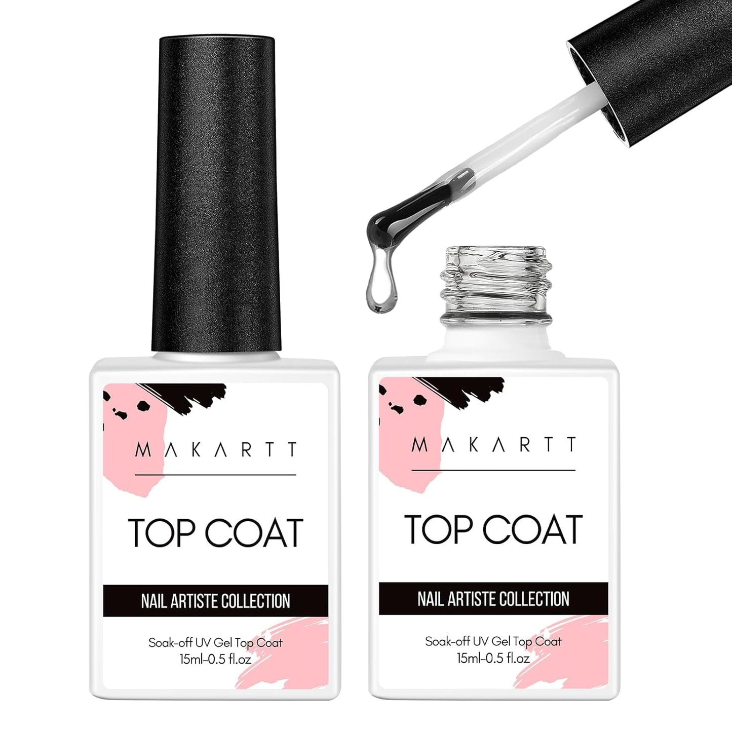 Makartt Blooming Gel Nagellak - 15ml Blooming Gel Nagellak Extender met Marmeren Kleur, Gelverf, DIY-Manicure Nagelontwerpen, Bloemen, Dieren, Waterverf, Magische Manicureset
