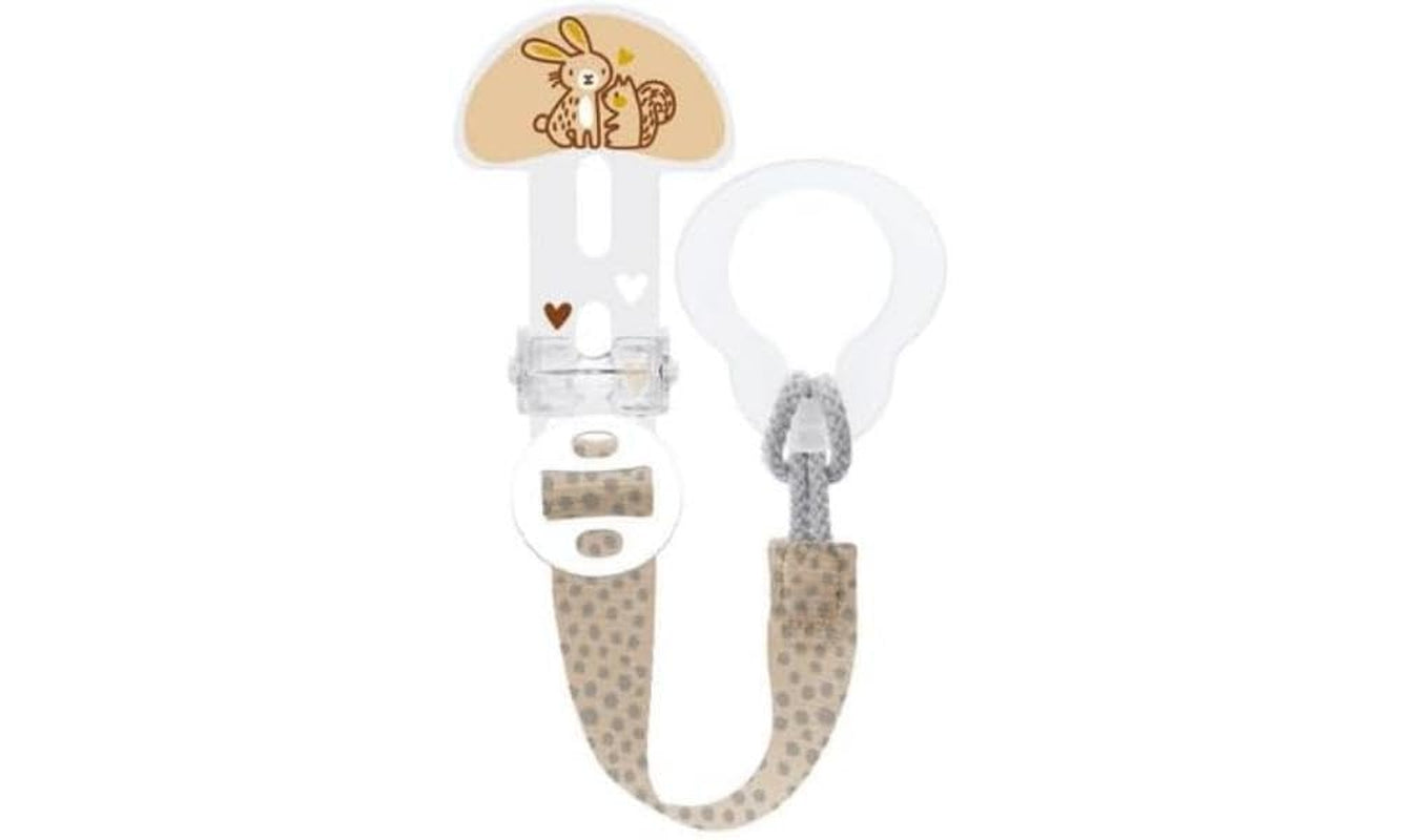 MAMMA Clip het! & Cover, ketting met speenhoesje, neutraal