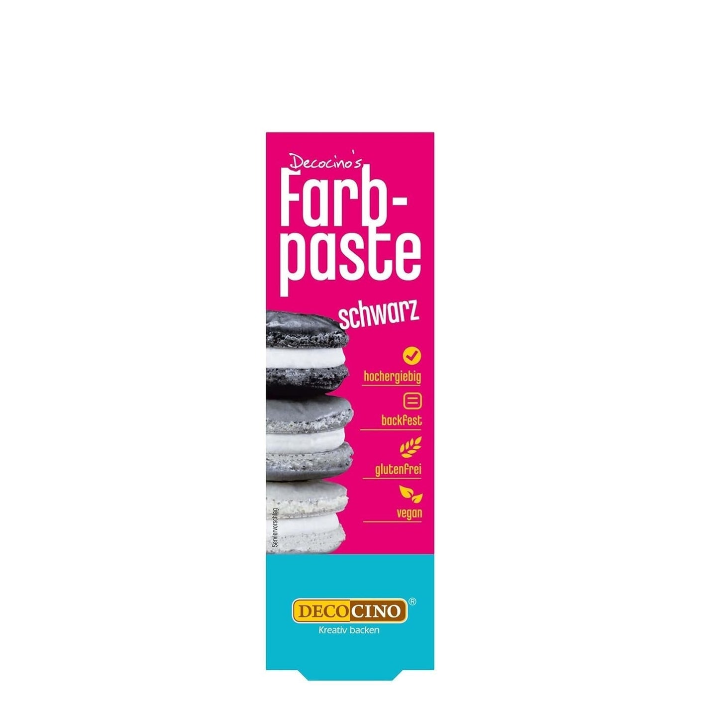 DECOCINO roze kleurpasta - 20 g - Kleurstof voor levensmiddelen, ideaal voor het kleuren van taarten, fondant en crèmes - Vrij van azo-vetzuren en gluten