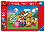 Legpuzzel voor kinderen 100 stukjes XXL - Nintendo Super Mario Fun Puzzle Naty Shop Single Single