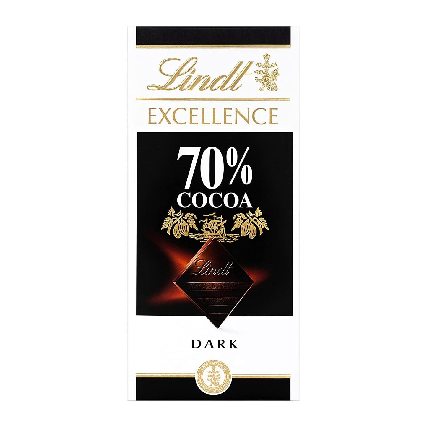Lindt-chocolade | Reep EXCELLENCE 85% Cacao | 100g | Extra pure chocolade | Veganistische chocoladereep