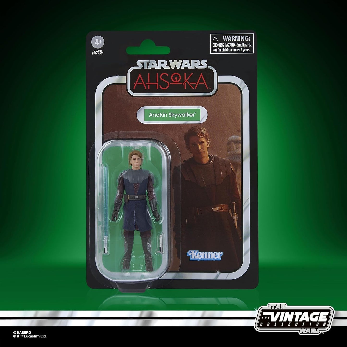 Star Wars Vintage Collection Anakin Skywalker, Star Wars: Ahsoka actiefiguur, 9,5 cm actiefiguren Naty Shop
