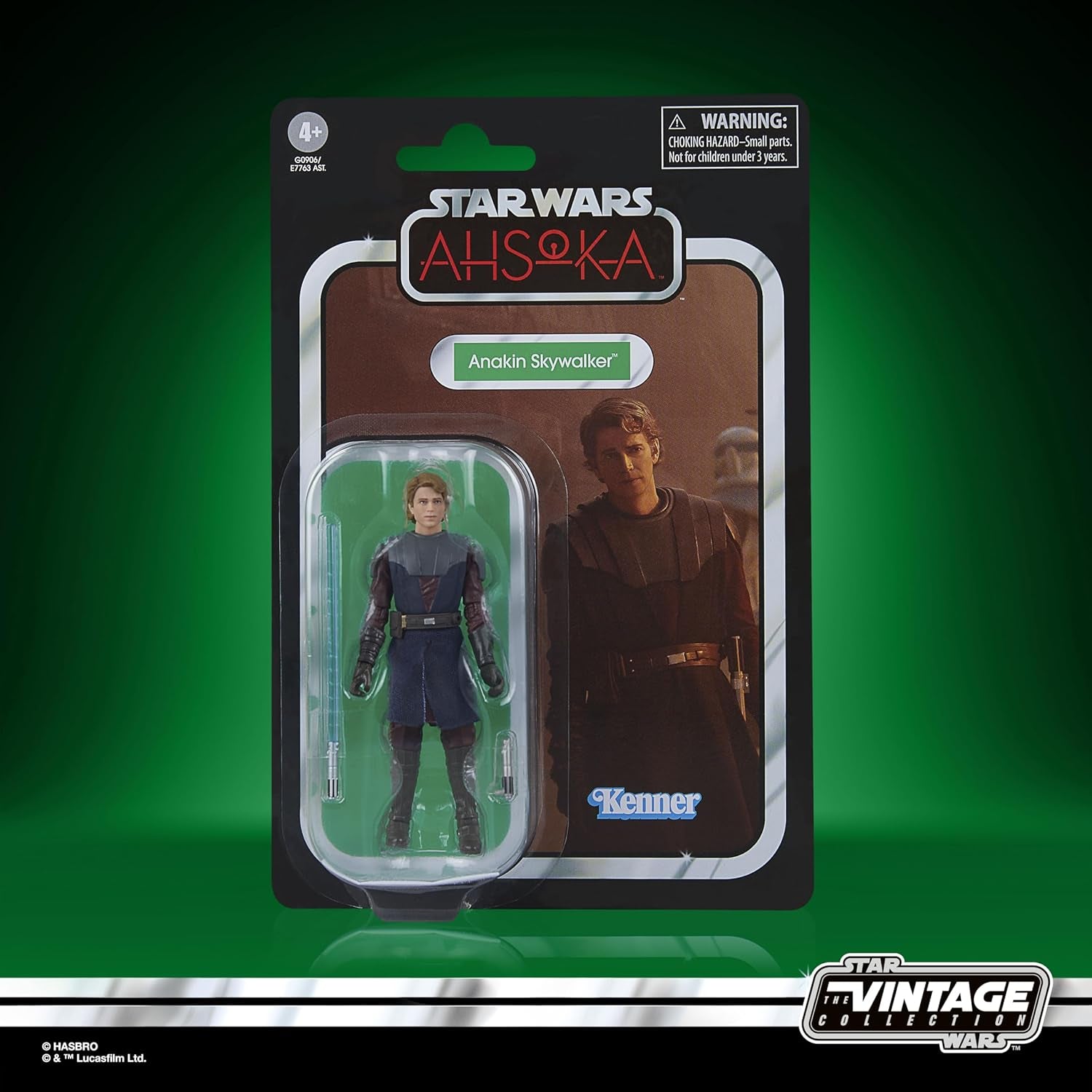 Star Wars Vintage Collection Anakin Skywalker, Star Wars: Ahsoka actiefiguur, 9,5 cm actiefiguren Naty Shop