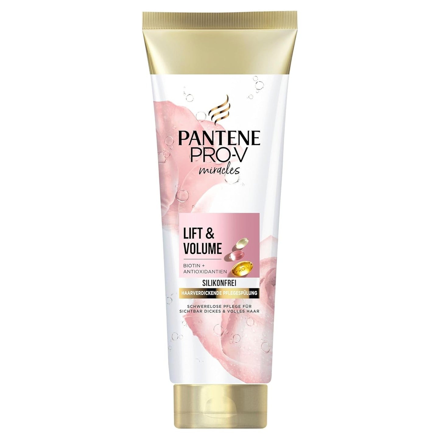 Pantene Pro-V Lift & Volume haarverdikkingsshampoo met biotine, siliconenvrije douche- en badpantene conditioner 160 ml