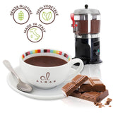 Italiaanse warme chocolademelk Cortina TART BITTER CHOCOLADE, 15 zakjes X 30 gram Cacao en Warme Chocolademelk Naty Shop