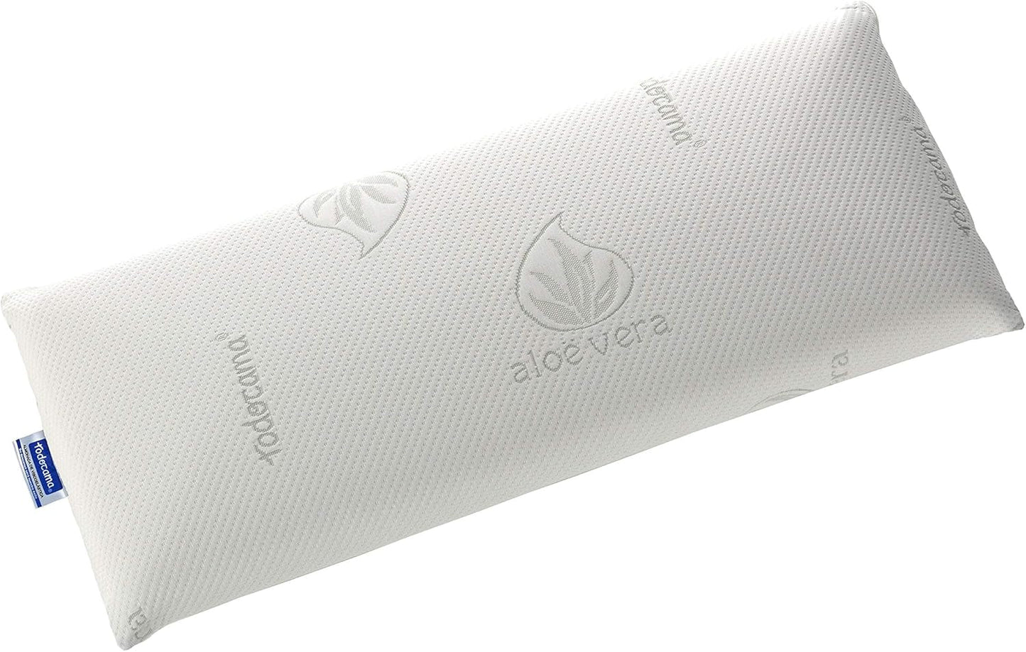 Todocama - Memory kussen, aloë vera, 2 stuks, 70 cm, wit Naty Shop standaard kussens 80 cm